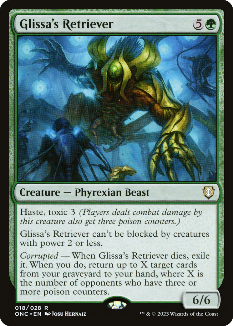 Glissa's Retriever [Phyrexia: All Will Be One Commander] | Card Merchant Takapuna