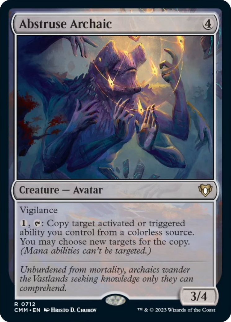 Abstruse Archaic [Commander Masters] | Card Merchant Takapuna