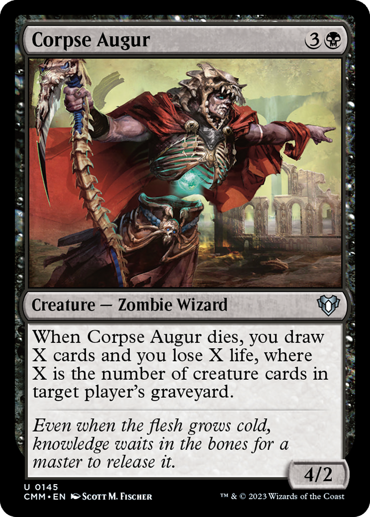 Corpse Augur [Commander Masters] | Card Merchant Takapuna