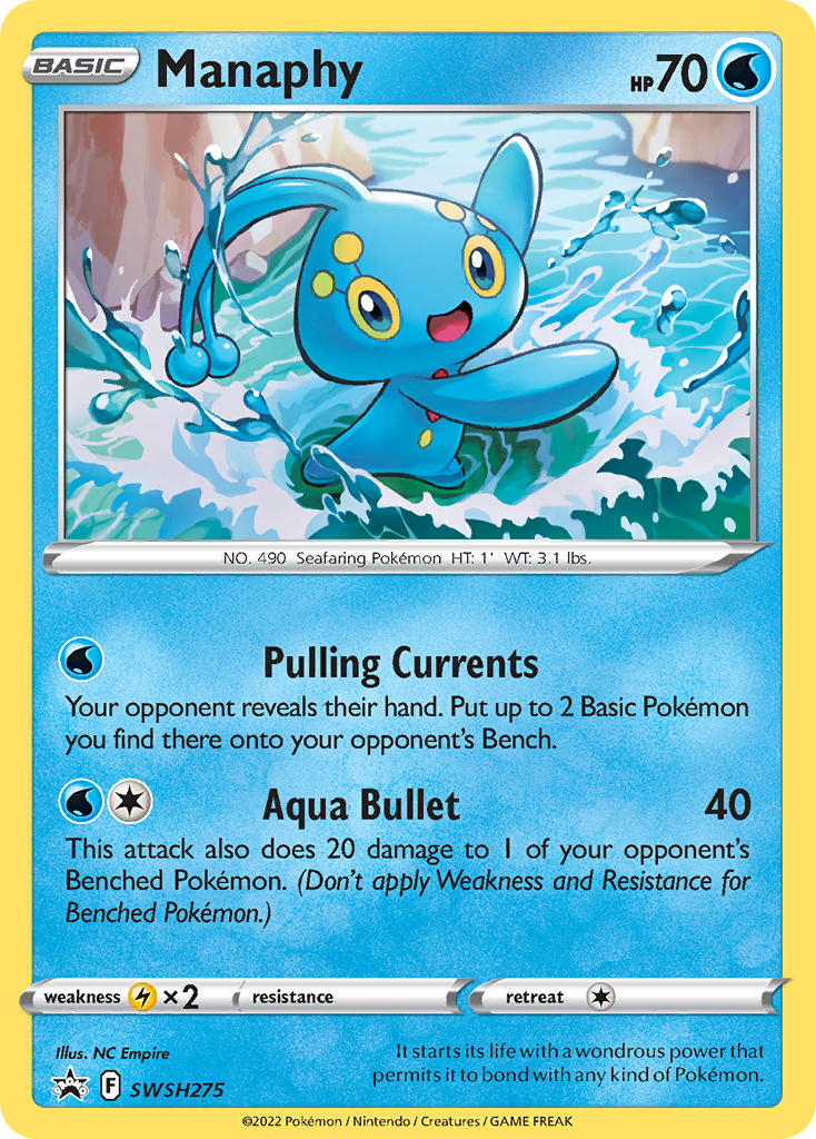 Manaphy (SWSH275) [Sword & Shield: Black Star Promos] | Card Merchant Takapuna