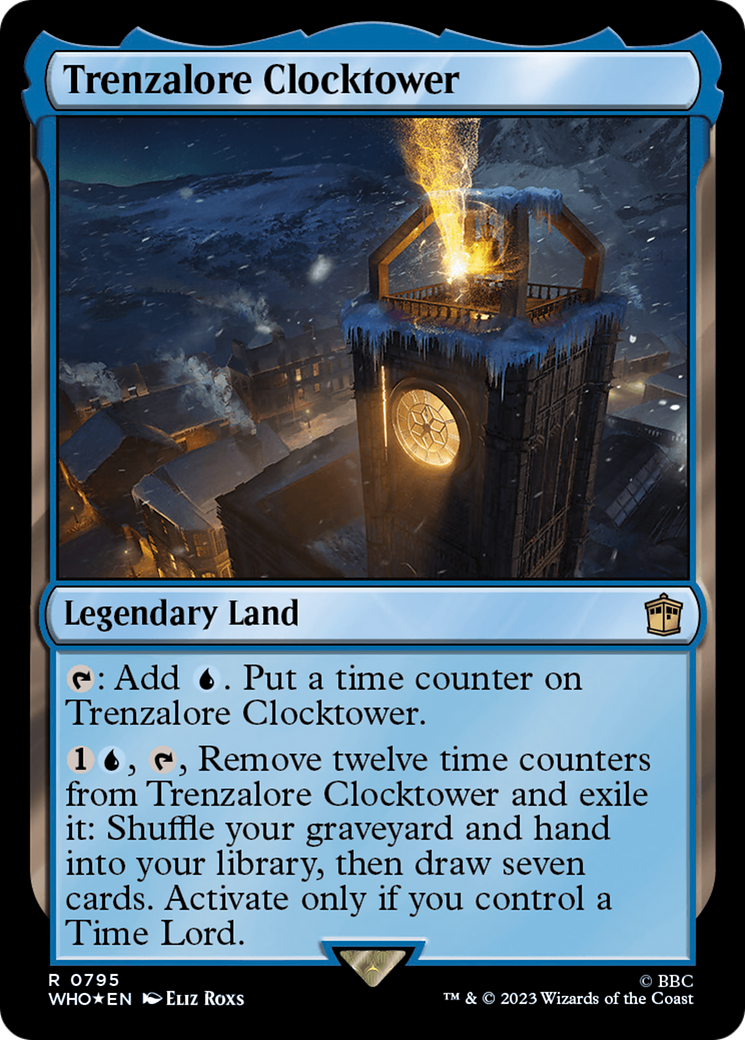 Trenzalore Clocktower (Surge Foil) [Doctor Who] | Card Merchant Takapuna