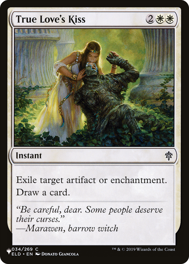 True Love's Kiss [The List Reprints] | Card Merchant Takapuna