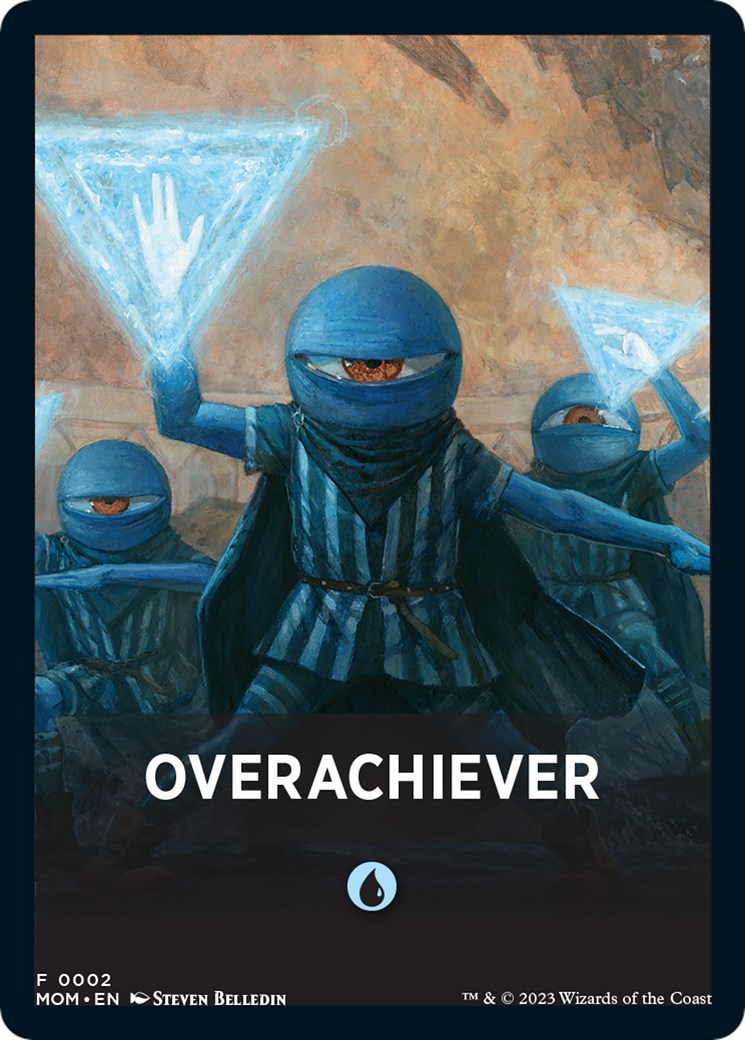 Overachiever Theme Card [March of the Machine Tokens] | Card Merchant Takapuna