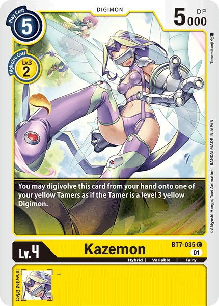 Kazemon [BT7-035] [Next Adventure] | Card Merchant Takapuna