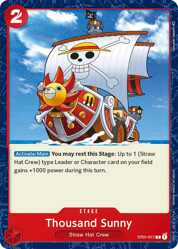 Thousand Sunny [Starter Deck: Straw Hat Crew] | Card Merchant Takapuna