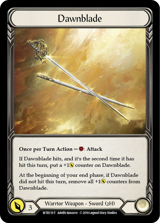 Dawnblade // Seismic Surge [WTR115 // WTR075] (Welcome to Rathe Unlimited) | Card Merchant Takapuna