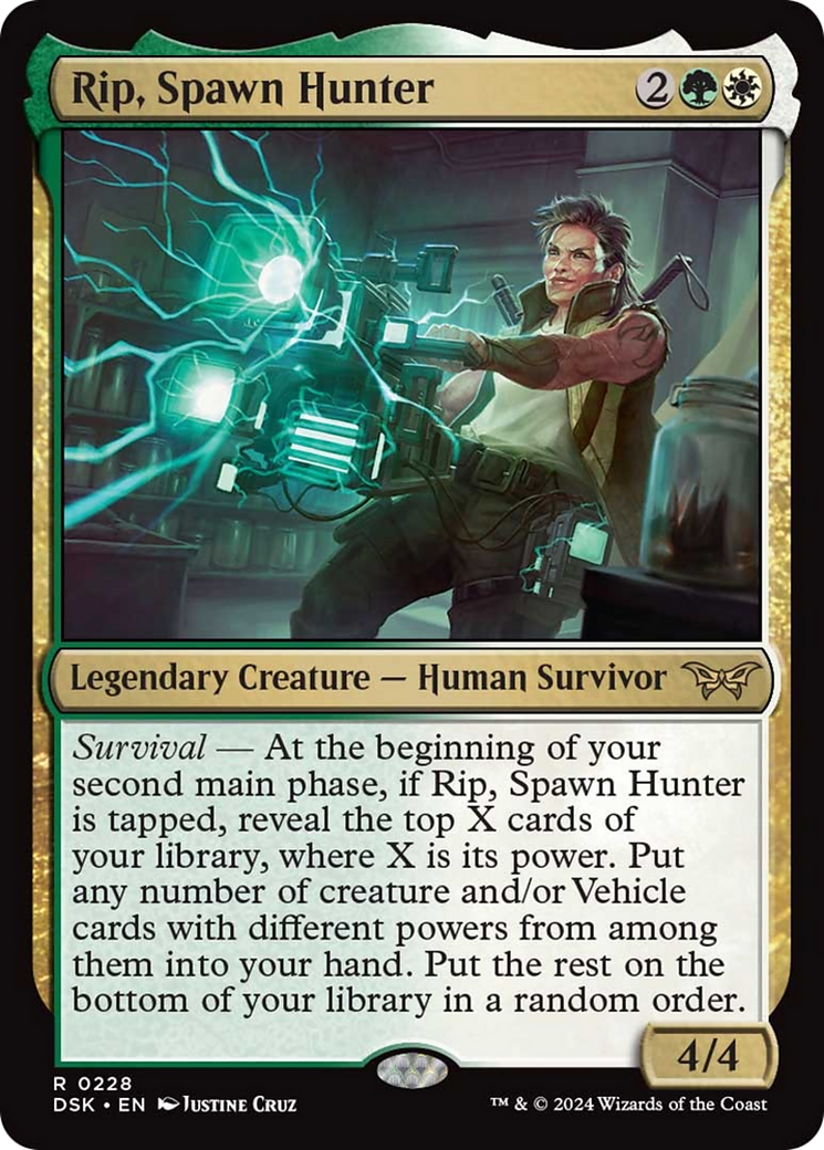 Rip, Spawn Hunter [Duskmourn: House of Horror] | Card Merchant Takapuna