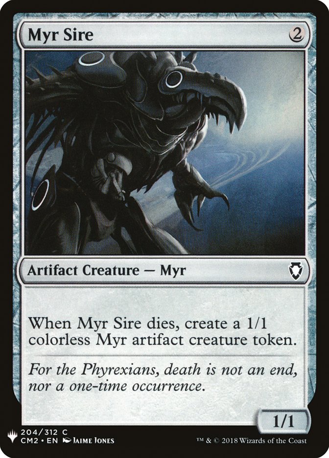 Myr Sire [Mystery Booster] | Card Merchant Takapuna