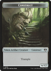 City's Blessing // Construct (0075) Double-Sided Token [Commander Masters Tokens] | Card Merchant Takapuna