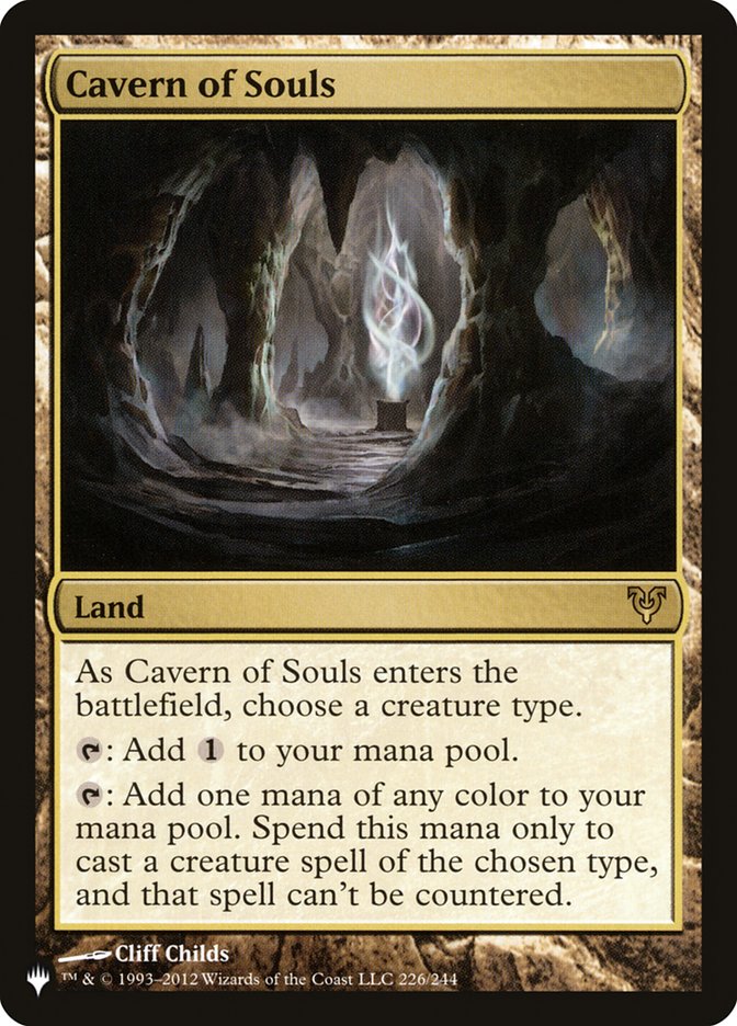 Cavern of Souls [The List] | Card Merchant Takapuna