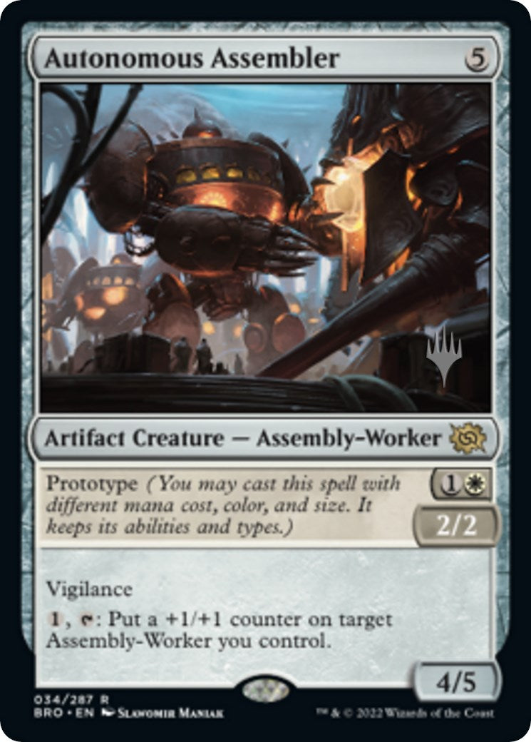 Autonomous Assembler (Promo Pack) [The Brothers' War Promos] | Card Merchant Takapuna