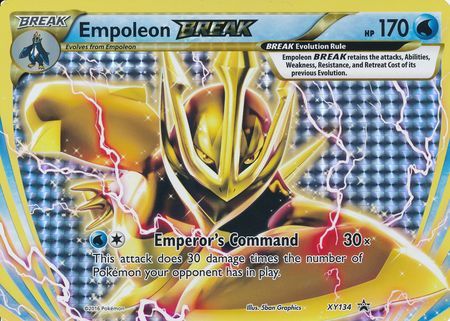 Empoleon BREAK (XY134) (Jumbo Card) [XY: Black Star Promos] | Card Merchant Takapuna