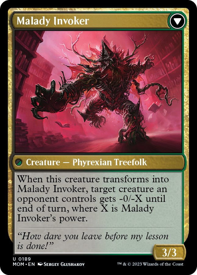 Herbology Instructor // Malady Invoker [March of the Machine] | Card Merchant Takapuna