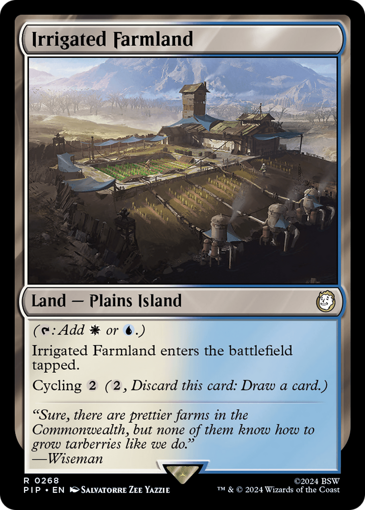 Irrigated Farmland [Fallout] | Card Merchant Takapuna