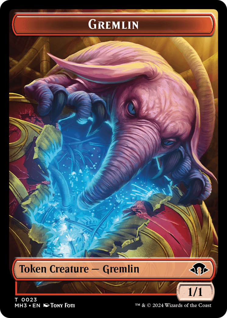 Gremlin Token [Modern Horizons 3 Tokens] | Card Merchant Takapuna