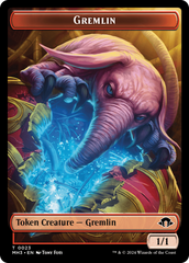 Gremlin // Energy Reserve Double-Sided Token [Modern Horizons 3 Tokens] | Card Merchant Takapuna