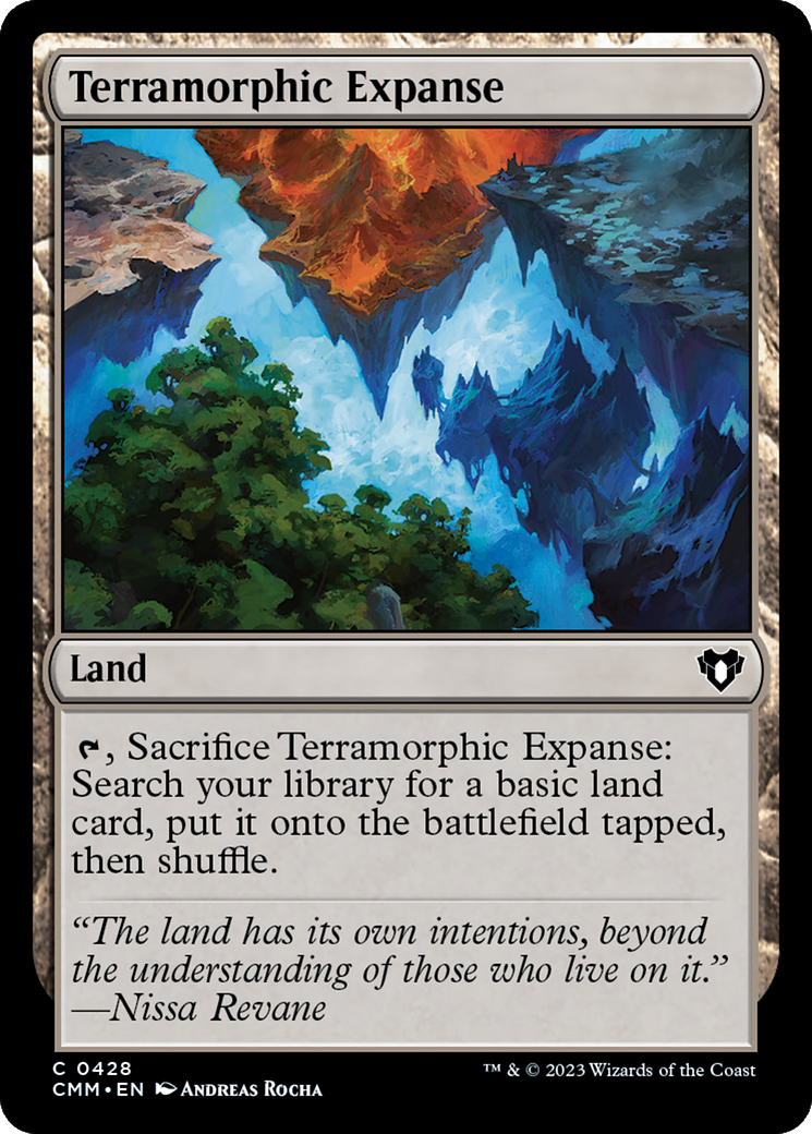 Terramorphic Expanse [Commander Masters] | Card Merchant Takapuna