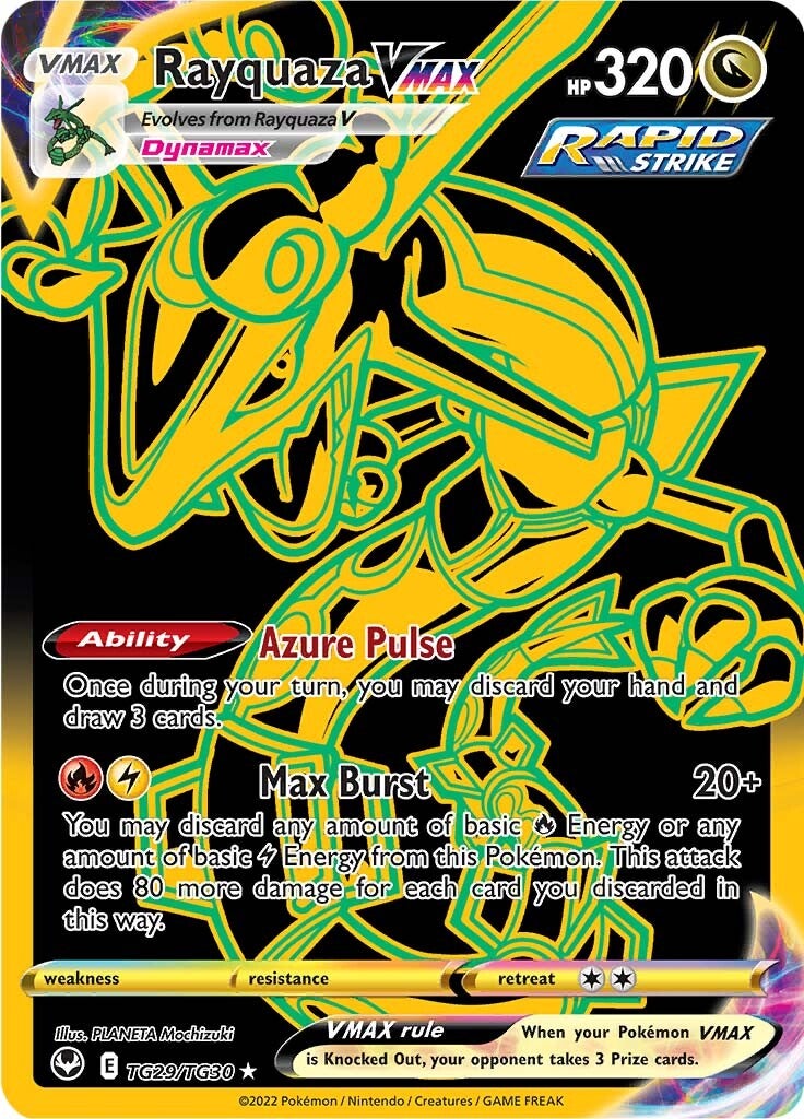 Rayquaza VMAX (TG29/TG30) [Sword & Shield: Silver Tempest] | Card Merchant Takapuna