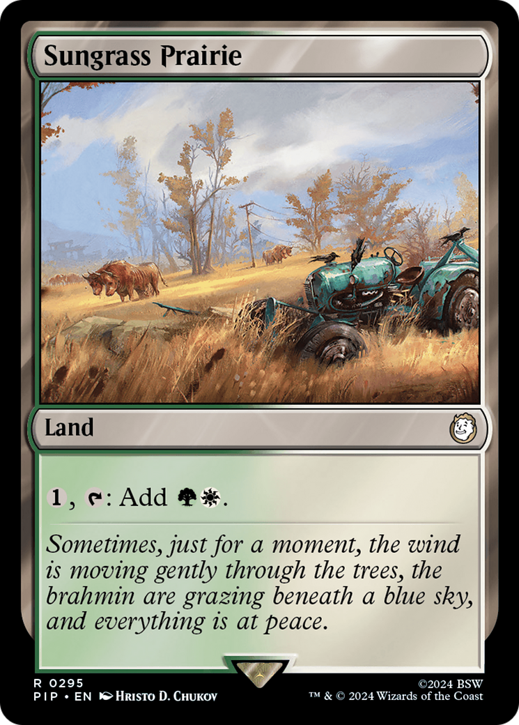 Sungrass Prairie [Fallout] | Card Merchant Takapuna