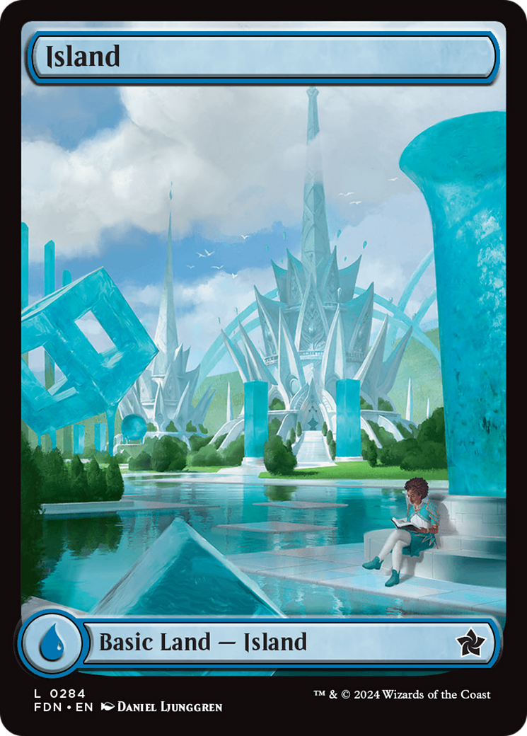 Island (0284) [Foundations] | Card Merchant Takapuna