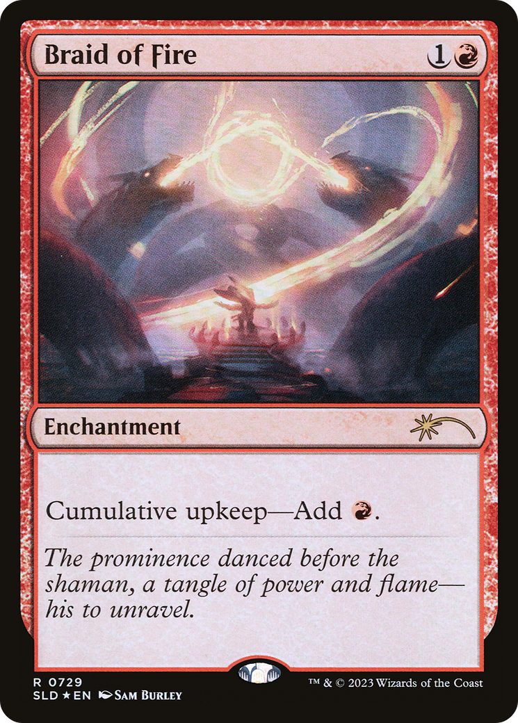 Braid of Fire (729) [Secret Lair Drop Promos] | Card Merchant Takapuna