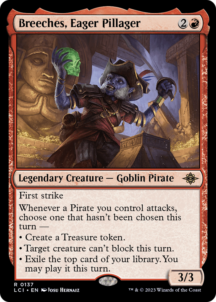 Breeches, Eager Pillager [The Lost Caverns of Ixalan] | Card Merchant Takapuna