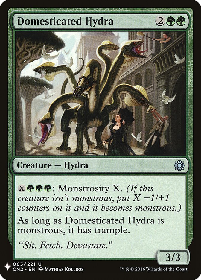 Domesticated Hydra [Mystery Booster] | Card Merchant Takapuna