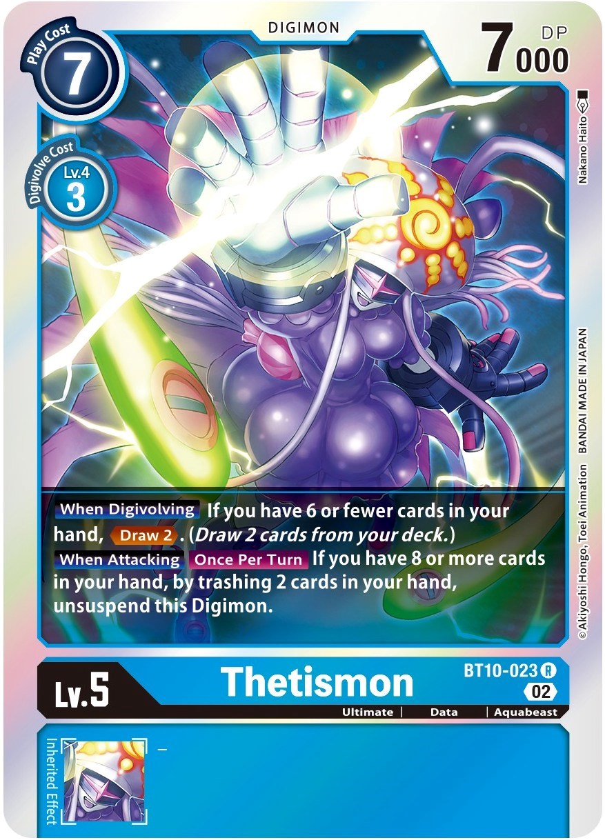 Thetismon [BT10-023] [Xros Encounter] | Card Merchant Takapuna