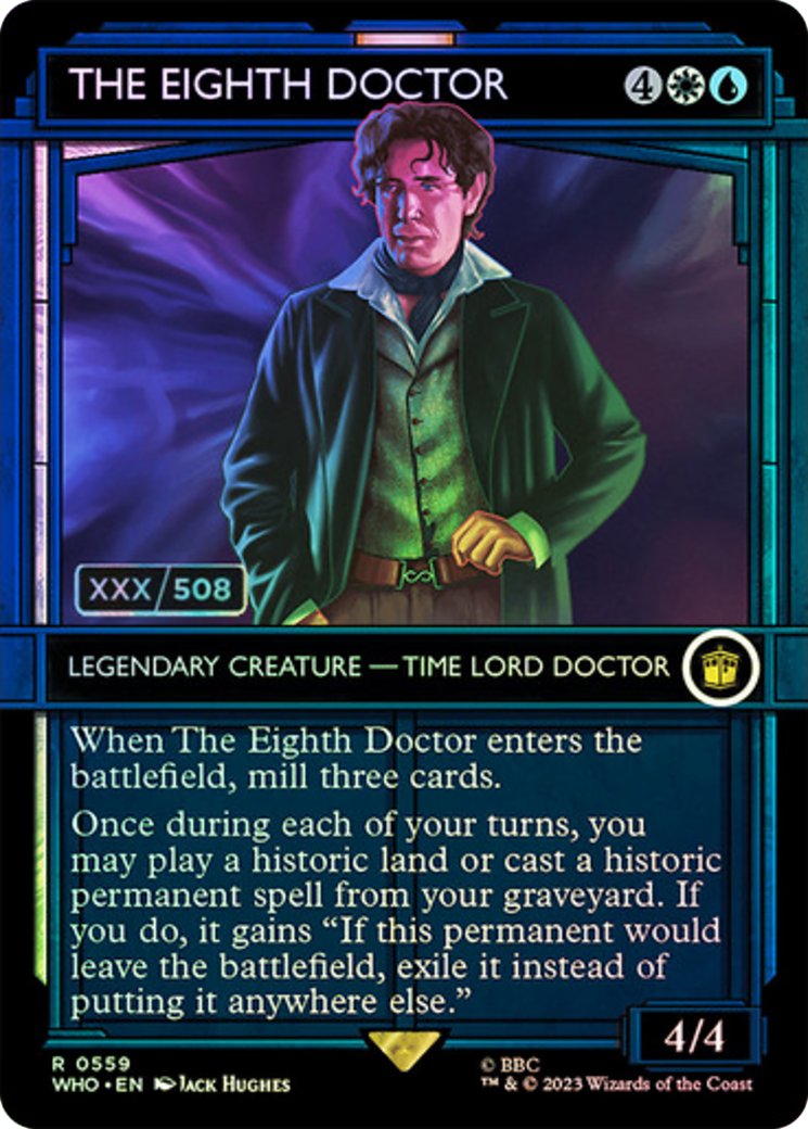 The Eighth Doctor (Serial Numbered) [Doctor Who] | Card Merchant Takapuna