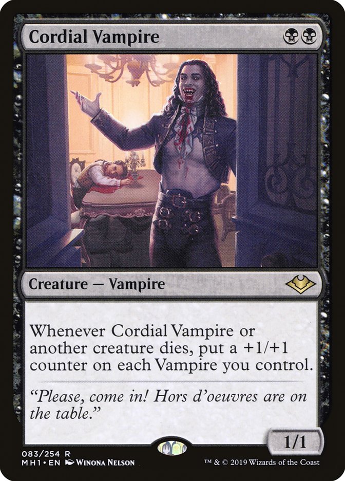 Cordial Vampire [Modern Horizons] | Card Merchant Takapuna