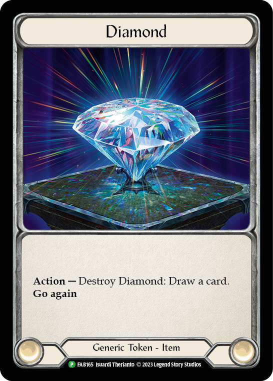 Diamond [FAB165] (Promo)  Cold Foil | Card Merchant Takapuna