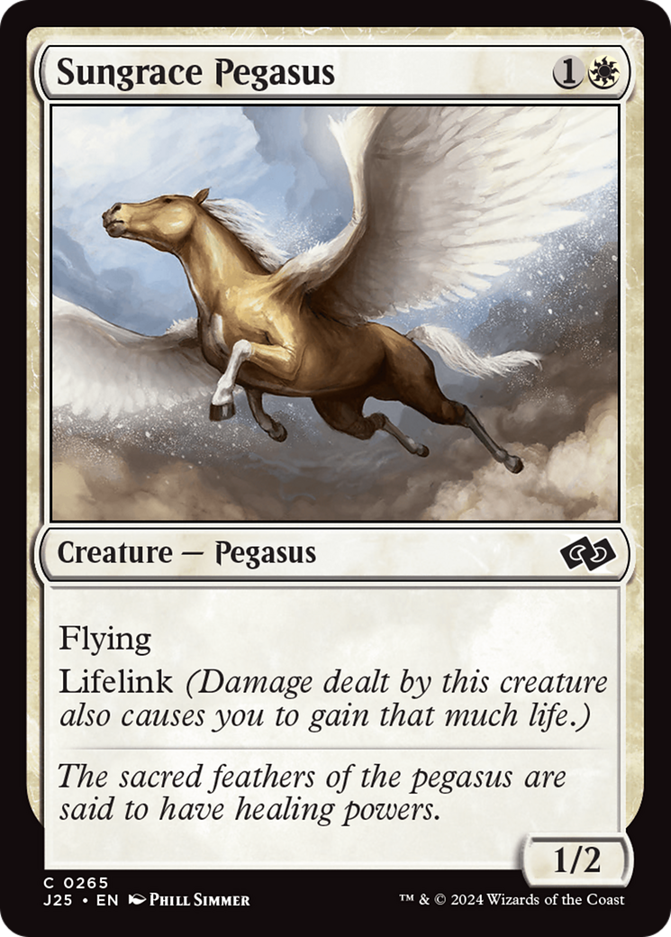 Sungrace Pegasus [Foundations Jumpstart] | Card Merchant Takapuna