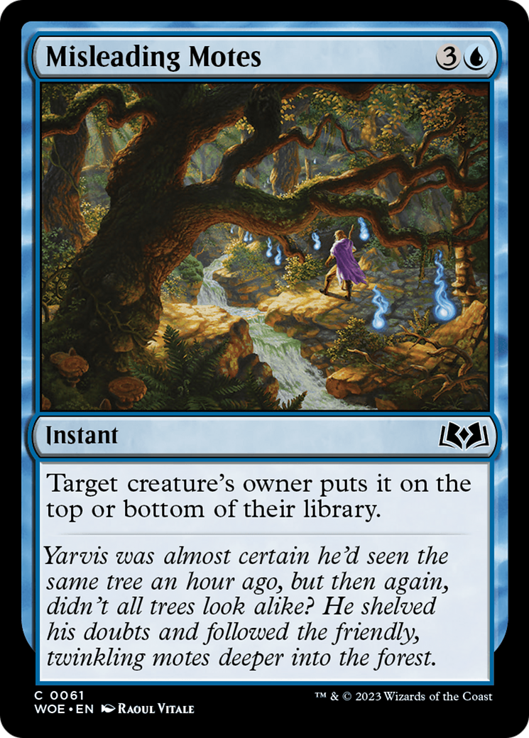 Misleading Motes [Wilds of Eldraine] | Card Merchant Takapuna