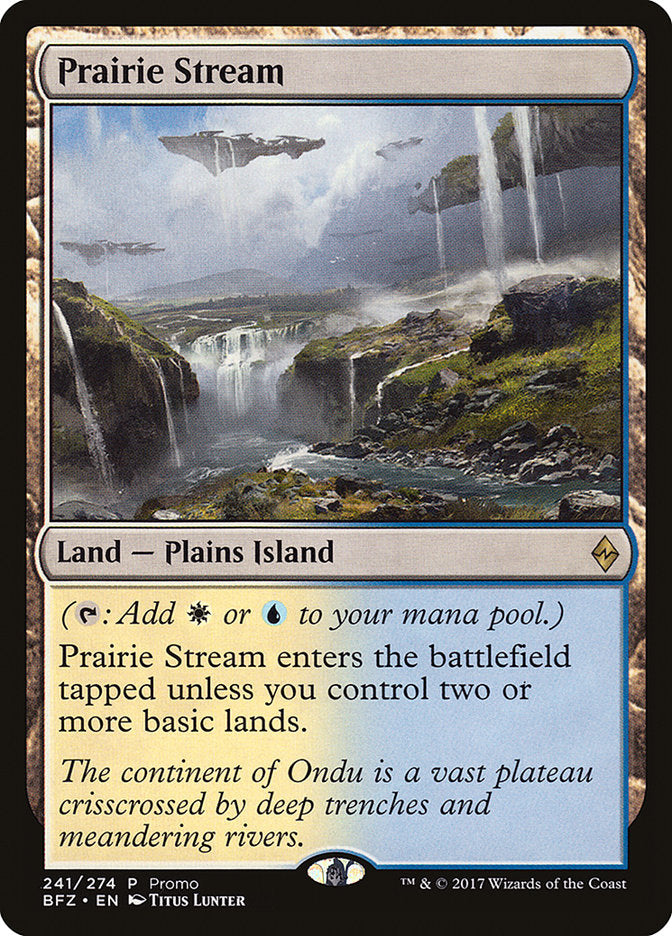 Prairie Stream (Promo) [Standard Showdown Promos] | Card Merchant Takapuna