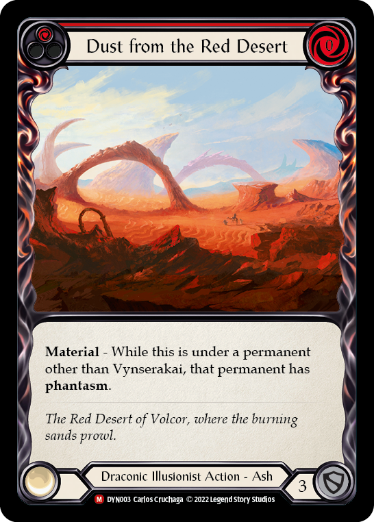 Dust from the Red Desert [DYN003] (Dynasty) | Card Merchant Takapuna