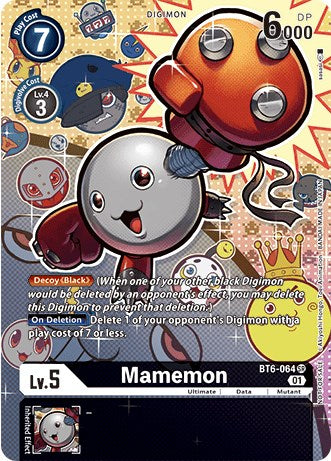 Mamemon [BT6-064] (Alternate Art) (Revision Pack 2021) [Double Diamond Promos] | Card Merchant Takapuna