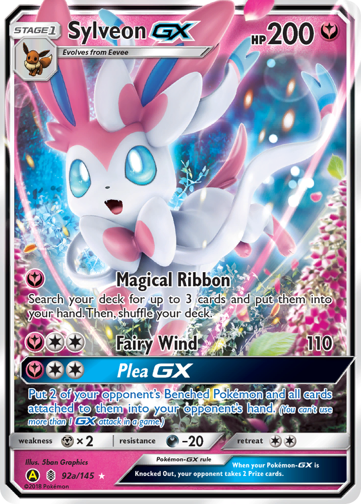 Sylveon GX (92a/145) [Alternate Art Promos] | Card Merchant Takapuna