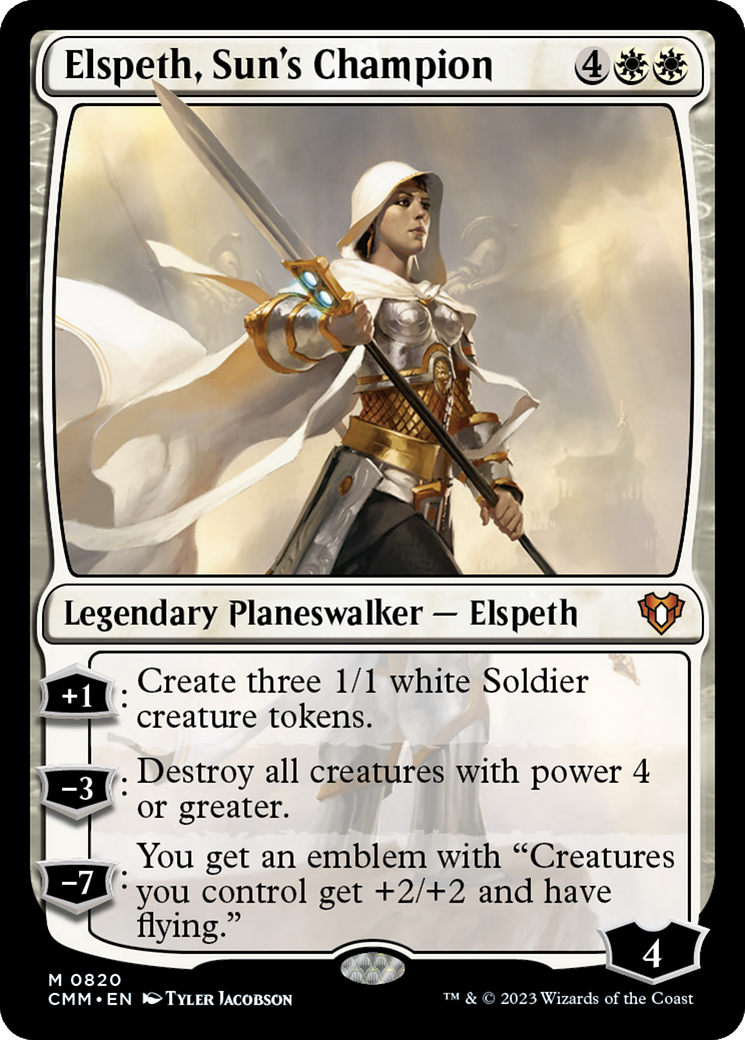 Elspeth, Sun's Champion [Commander Masters] | Card Merchant Takapuna