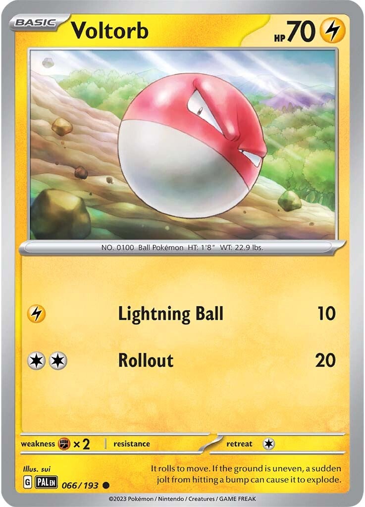 Voltorb (066/193) [Scarlet & Violet: Paldea Evolved] | Card Merchant Takapuna