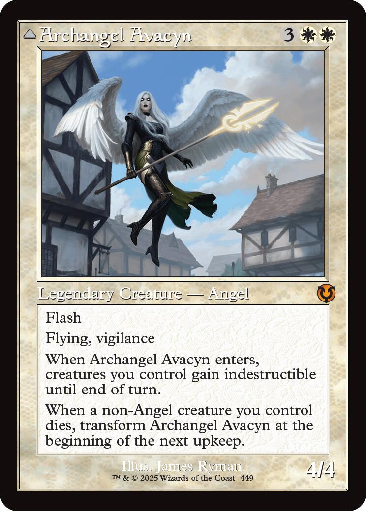 Archangel Avacyn // Avacyn, the Purifier (Retro Frame) [Innistrad Remastered] | Card Merchant Takapuna