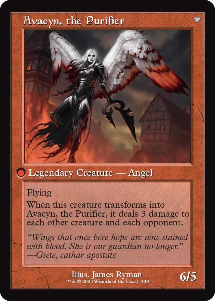 Archangel Avacyn // Avacyn, the Purifier (Retro Frame) [Innistrad Remastered] | Card Merchant Takapuna