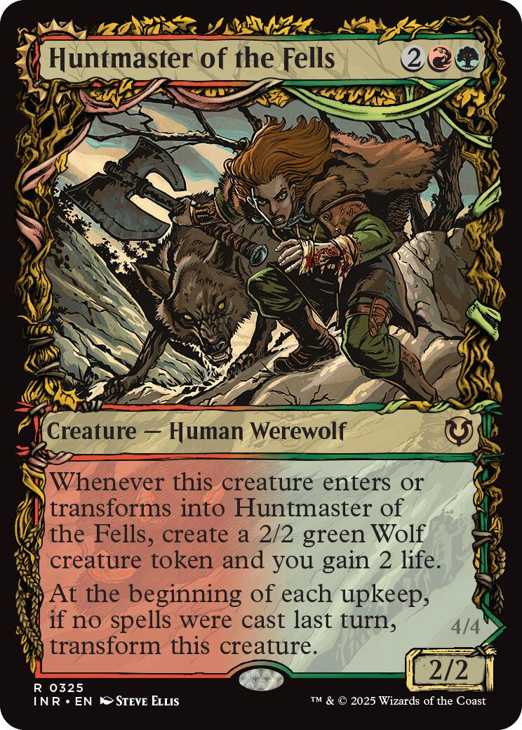 Huntmaster of the Fells // Ravager of the Fells (Showcase) [Innistrad Remastered] | Card Merchant Takapuna