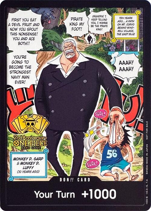 DON!! Card (2nd Anniversary Tournament) [One Piece Promotion Cards] | Card Merchant Takapuna