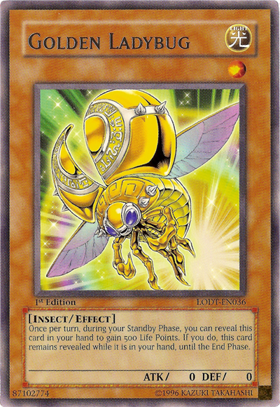 Golden Ladybug [LODT-EN036] Rare | Card Merchant Takapuna