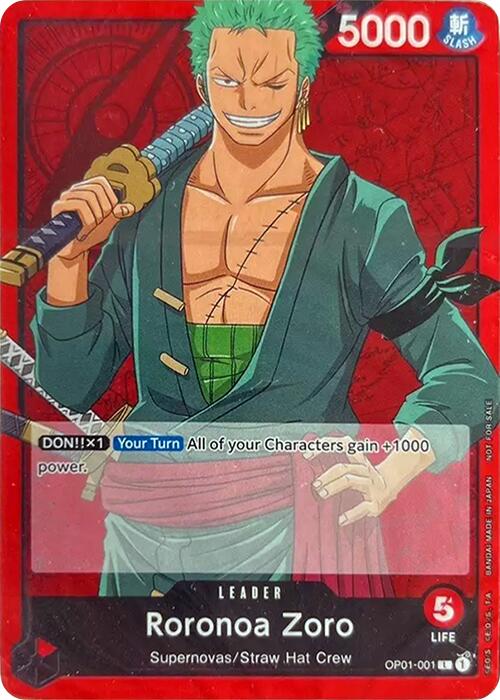 Roronoa Zoro [One Piece Demo Deck Cards] | Card Merchant Takapuna