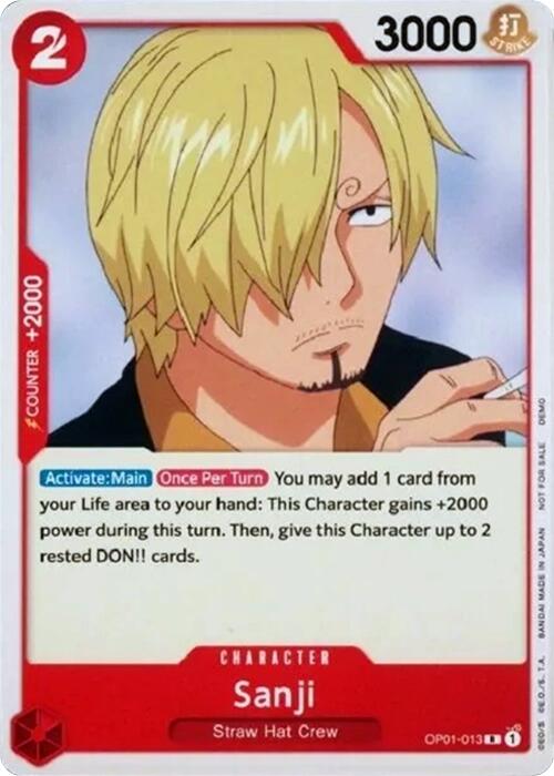 Sanji [One Piece Demo Deck Cards] | Card Merchant Takapuna