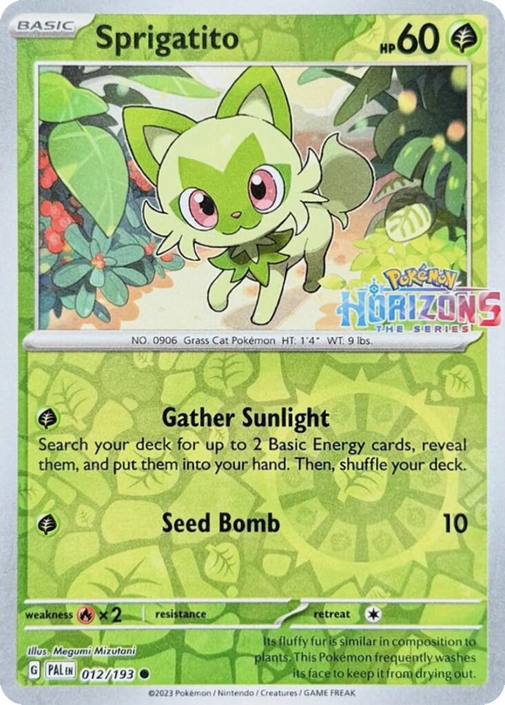 Sprigatito (012/193) [Miscellaneous Cards] | Card Merchant Takapuna