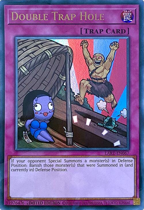 Double Trap Hole [LART-EN067] Ultra Rare | Card Merchant Takapuna