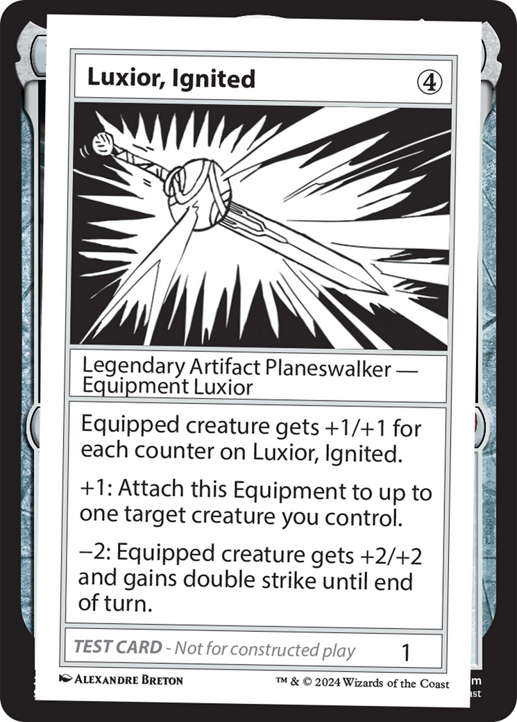 Luxior, Ignited [Mystery Booster 2 Playtest Cards] | Card Merchant Takapuna