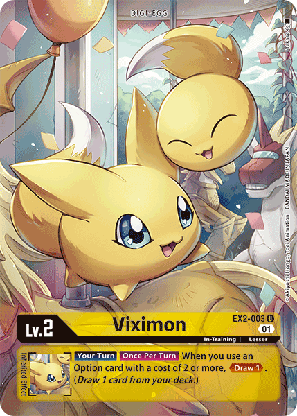 Viximon [EX2-003] (Alternate Art) [Digital Hazard] | Card Merchant Takapuna